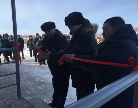 Для лесных пожарных Нюрбинского улуса построили новое здание