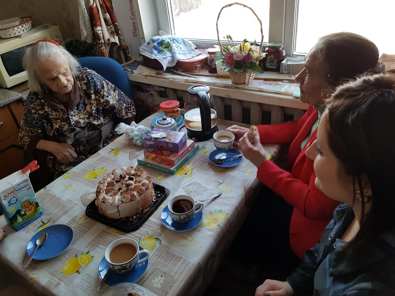 Жительнице блокадного Ленинграда исполнилось 96 лет