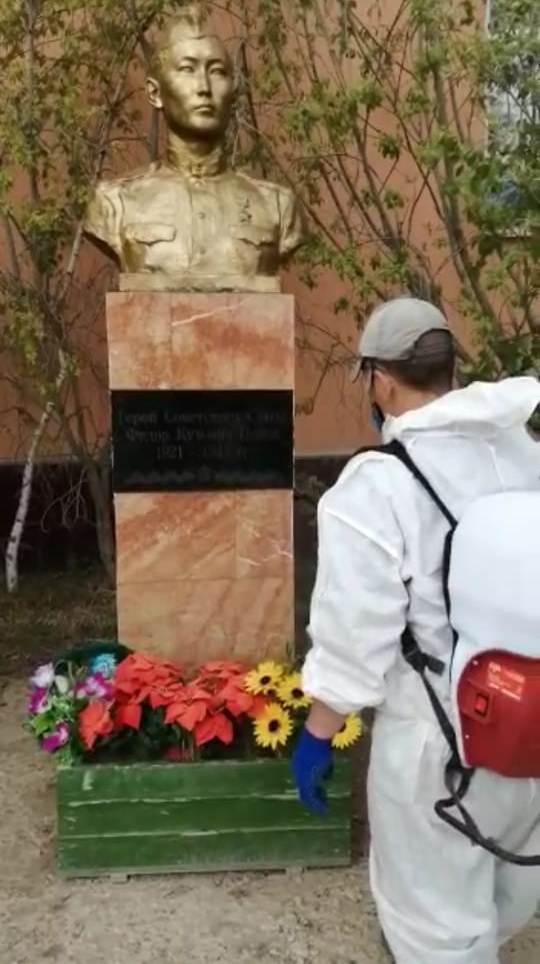 В Якутске продезинфицировали свыше 2 млн кв. метров общественных пространств