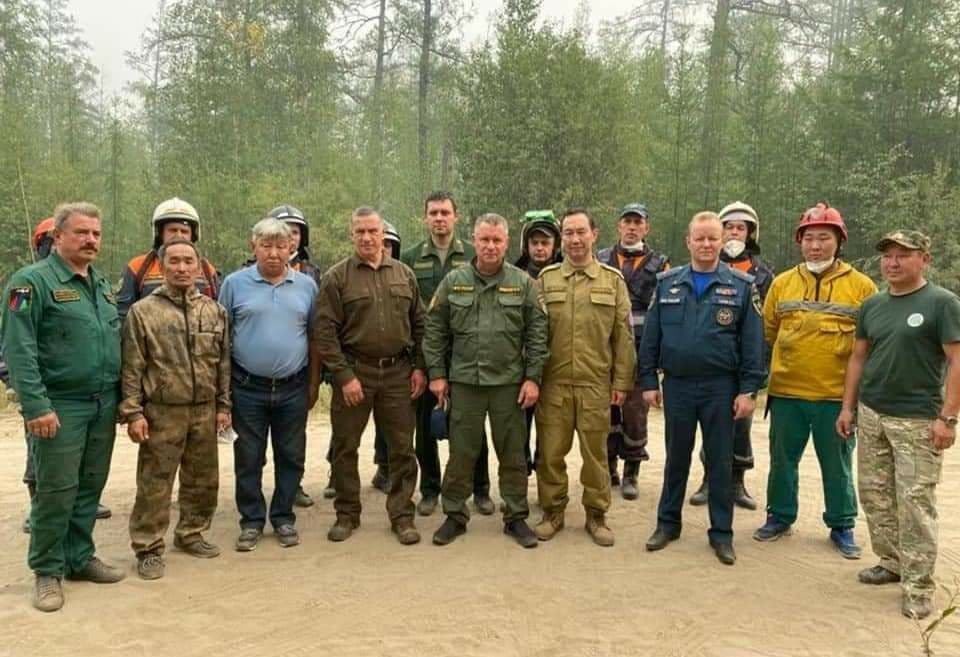 Трутнев и Зиничев в Намском улусе
