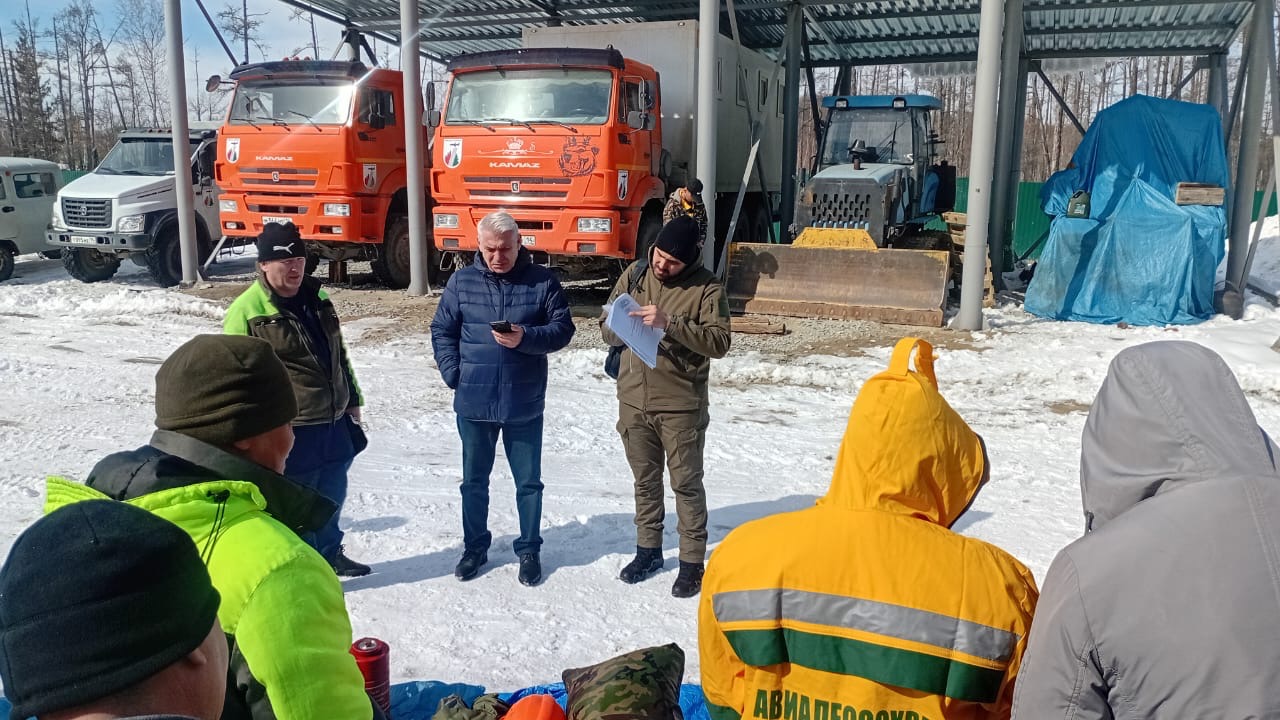 В Хангаласском улусе усиливают меры предосторожности перед высоким классом пожарной опасности
