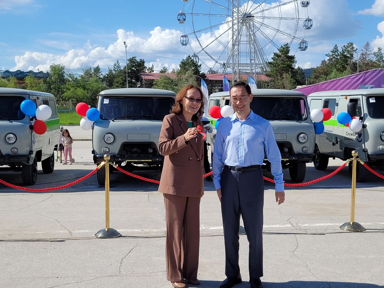 25 медицинских организаций республики получила ключи от нового автотранспорта