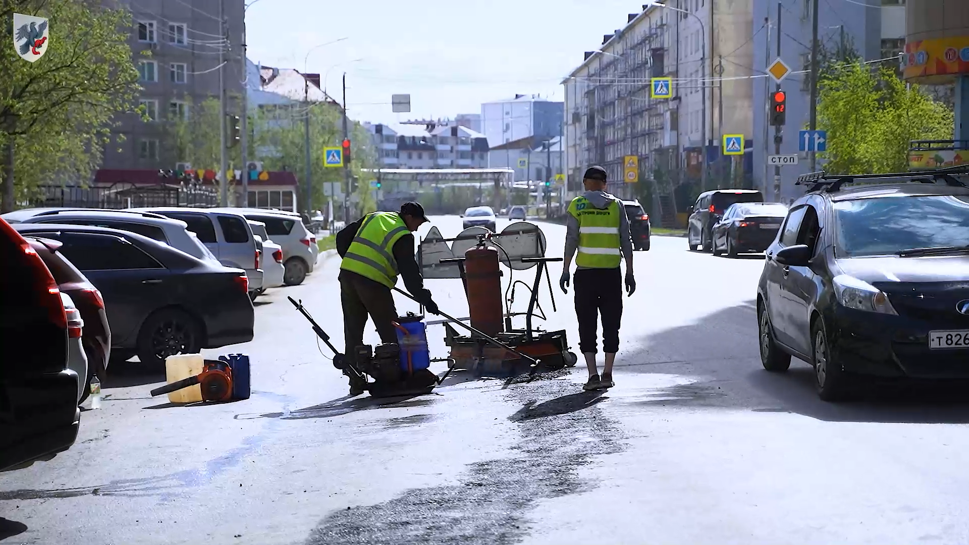 В Якутске восстановили 9 тысяч кв. метров дорог по плану ямочного ремонта