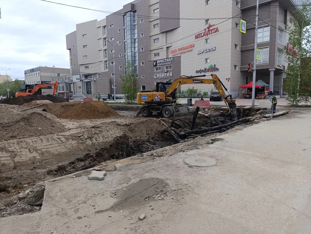 На ул. Ойунского проведут работы по вырубке и санитарной обрезке деревьев для обеспечения безопасности дорожного движения