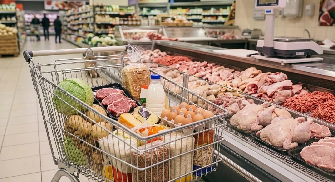 В России определили перечень продуктов для государственного контроля цен с 2027 года